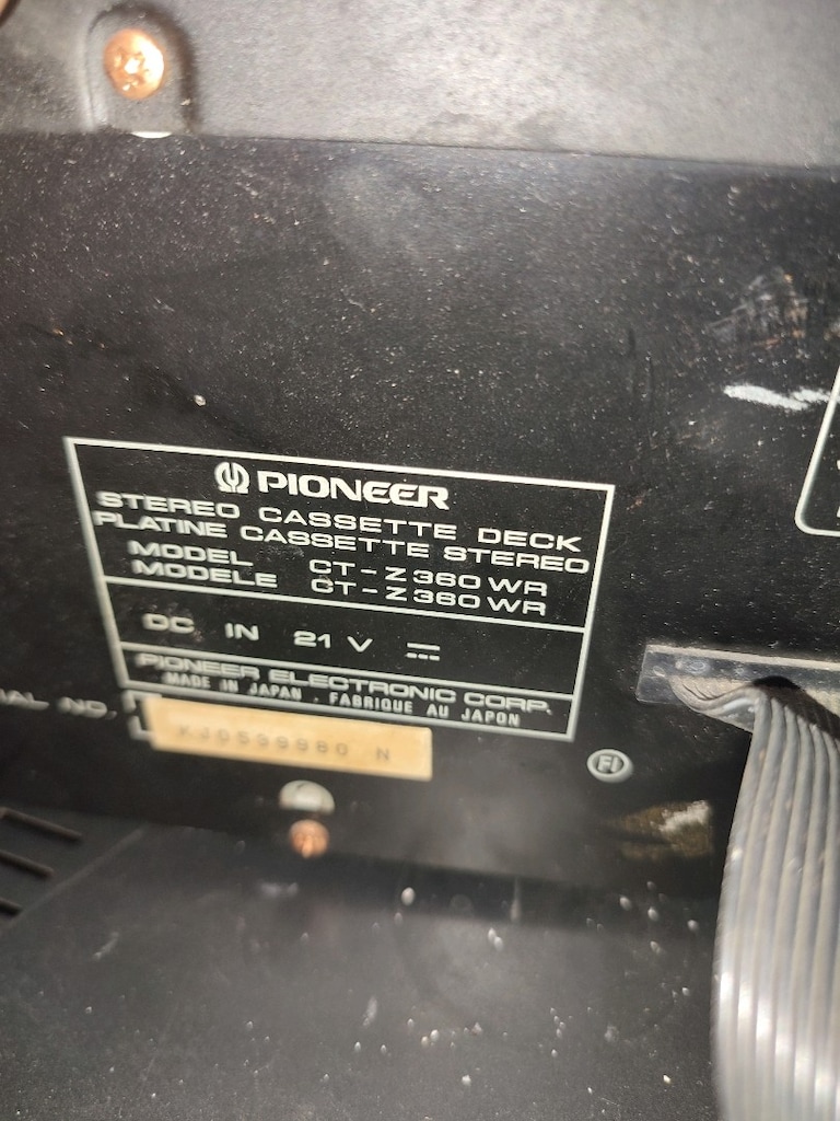 Pioneer CT-Z360WR model kaset çalar!!! - 5