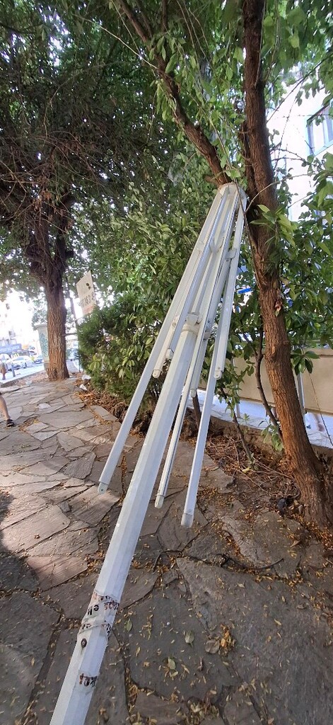 şemsiye metal gövde temiz sorunsuz 4x4metre aliminyum gövde - 8