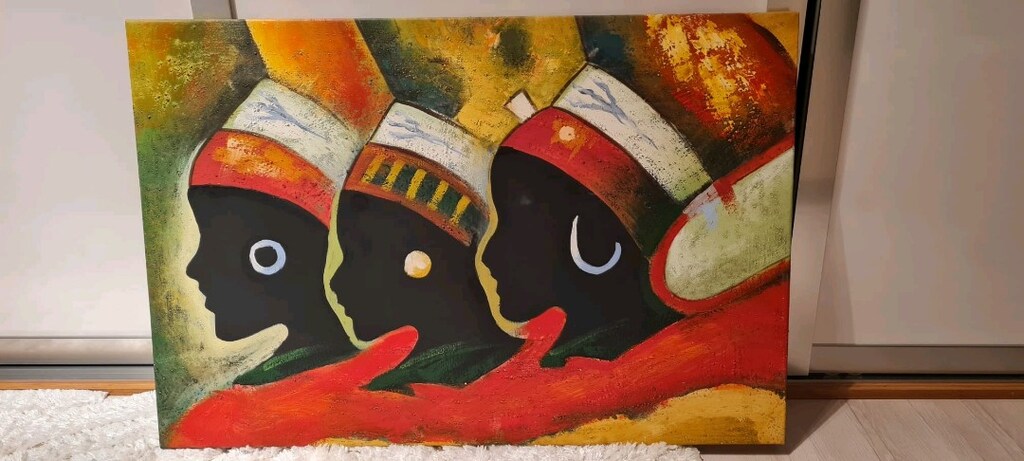 AFRİKALI KADINLAR TEMALI TABLO - 2