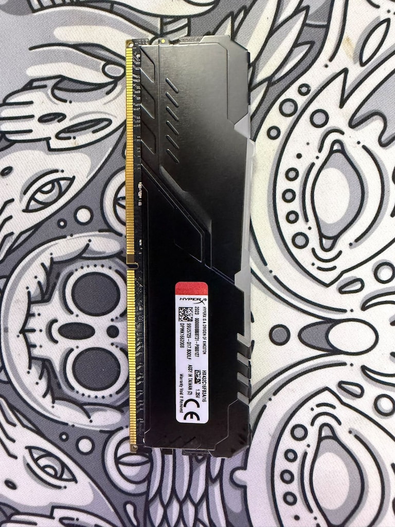 Kingston HyperX Fury RGB 16GB 3200MHz DDR4 Ram - 3