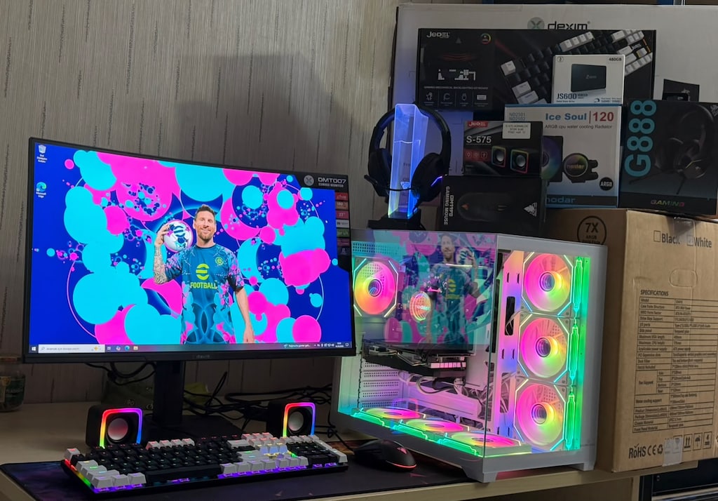 FULL SET GAMİNG PC MASAÜSTÜ OYUN BİLGİSAYARI - 5