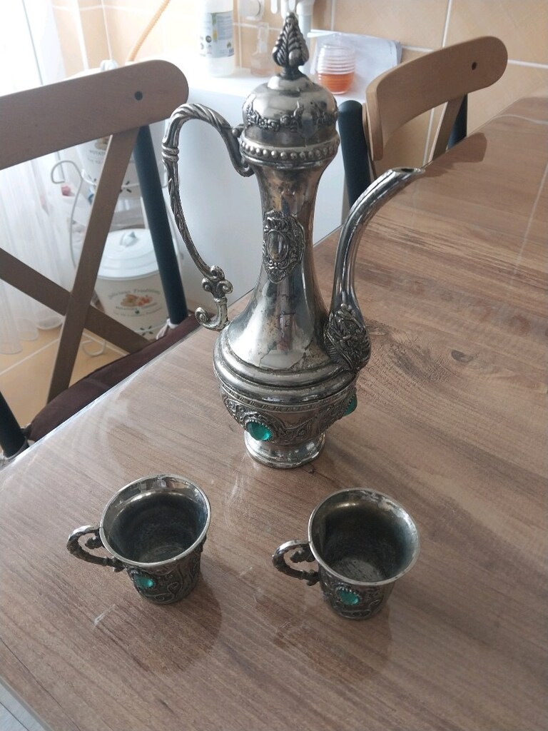 ibrik sürahi eski otantik ürün - 4