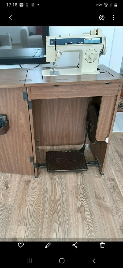 elektirikli singer dikiş makinesi - 2