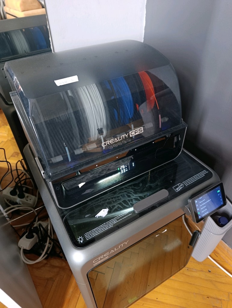 Crealty K2 Pro Combo 3D yazıcı Garantisi devam ediyor 550 saatte - 3