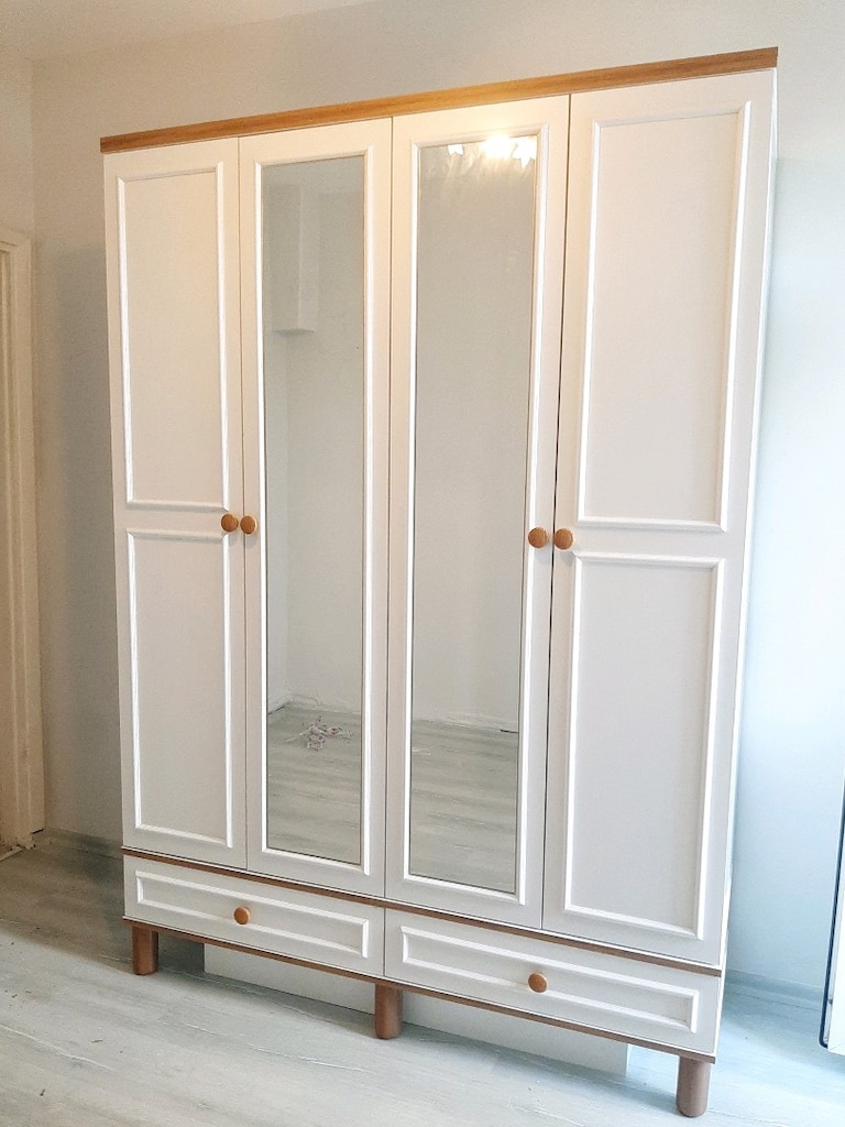 %100 MDF SIFIR 4 KAPAKLI DOLAP - 3
