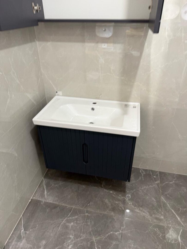 Os 80 cm tamamen lake banyo dolabı takımı - 3