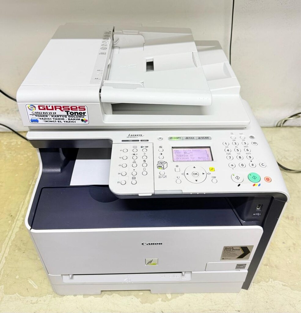 Yazıcı Canon 8050 Renkli Fotokopi Tarayıcı Ekonomik Bakımlı - 3