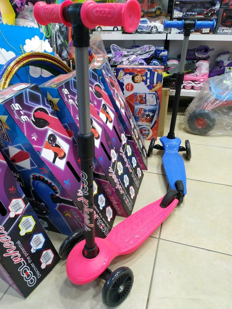 SIFIR KUTULU 3+ yaş Işıklı scooter modelleri - 3