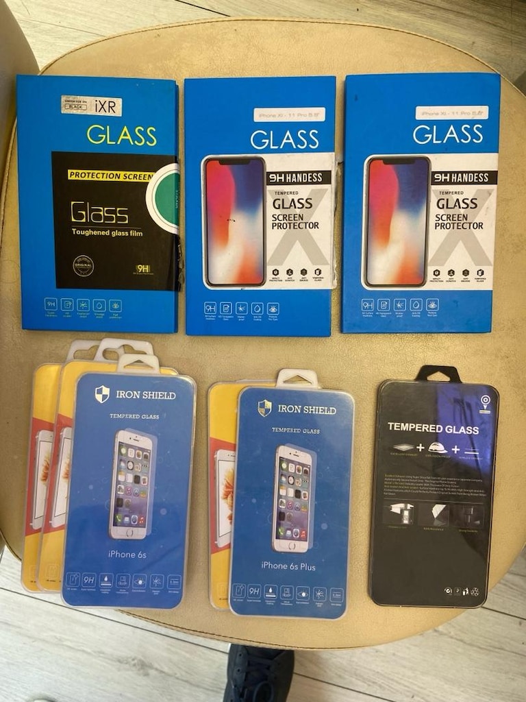 14 TANE CAM FLİMİ SIFIR IPHONE 6 ve 11 PRO