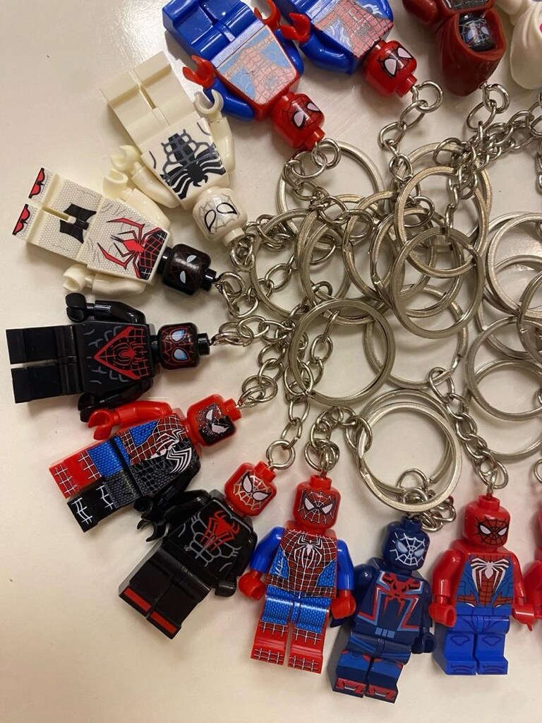 Lego Spiderman Anahtarlık Seti - 6