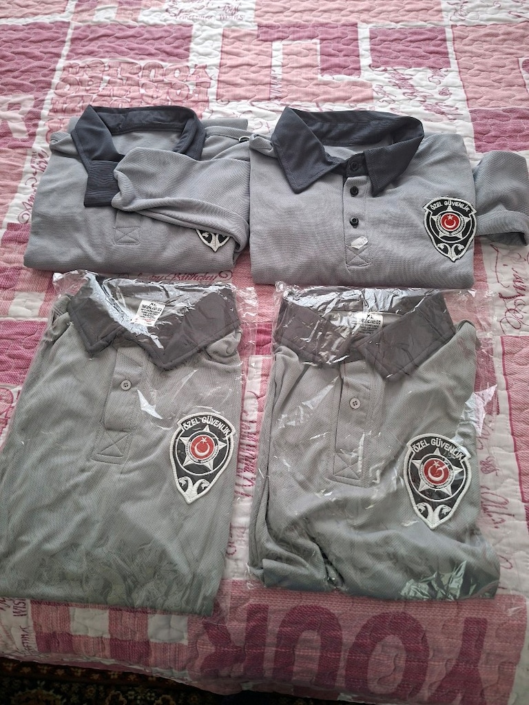 güvenlik tişört ve kazak