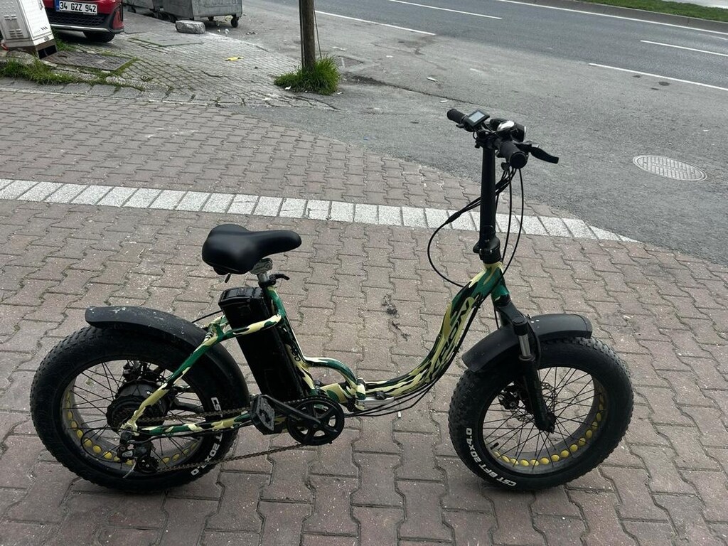 Kron EFT100 KATLANIR ELEKTİRİKLİ BİSİKLET - 2