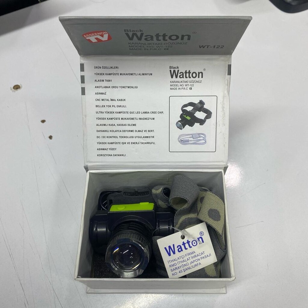 Watton Led Bandajlı Kafa Feneri - 3