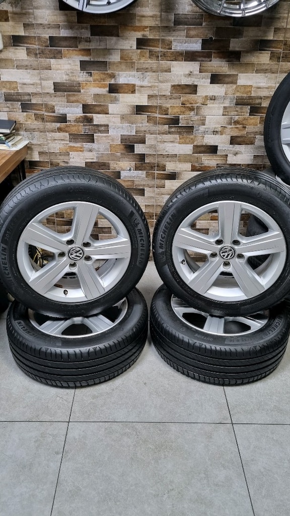AYDİLEK JANT LASTİK PLUS 16 5X112 VOLKSWAGEN JANT TAKIMI OLUP 205 55 1 - 6