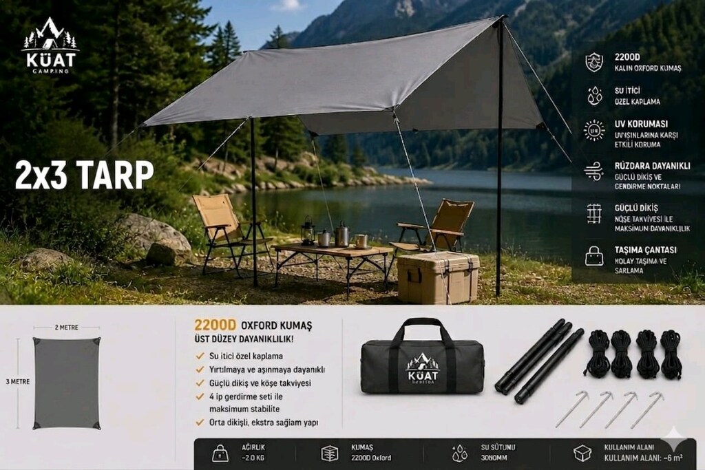 Tarp Gölgelik Çeşitleri - 4