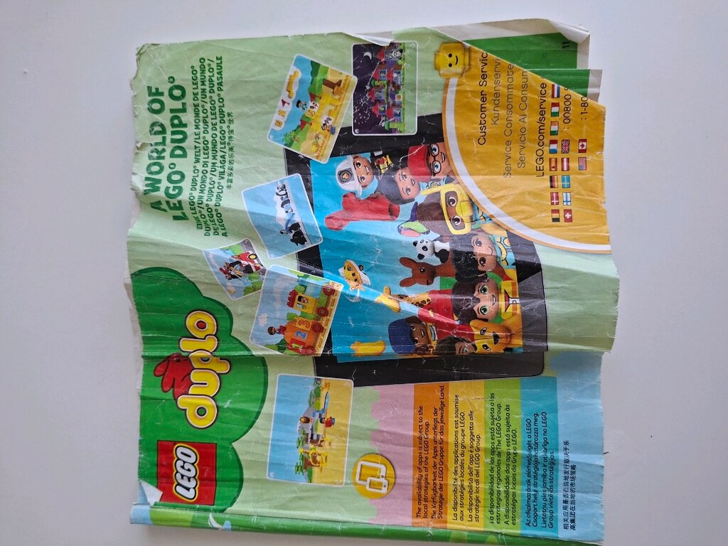 orjinal lego duplo 3 lü set - 6