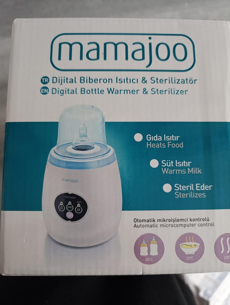 mamajoo digital mama ısıtıcı buharlı sterilizasyon - 4