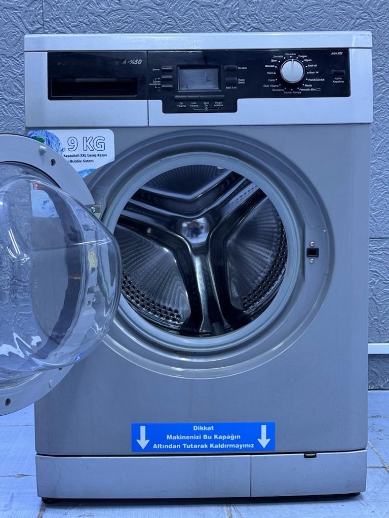 ARÇELİK 9 KG SORUNSUZ A+++ GRİ ÇAMAŞIR MAKİNESİ - 3