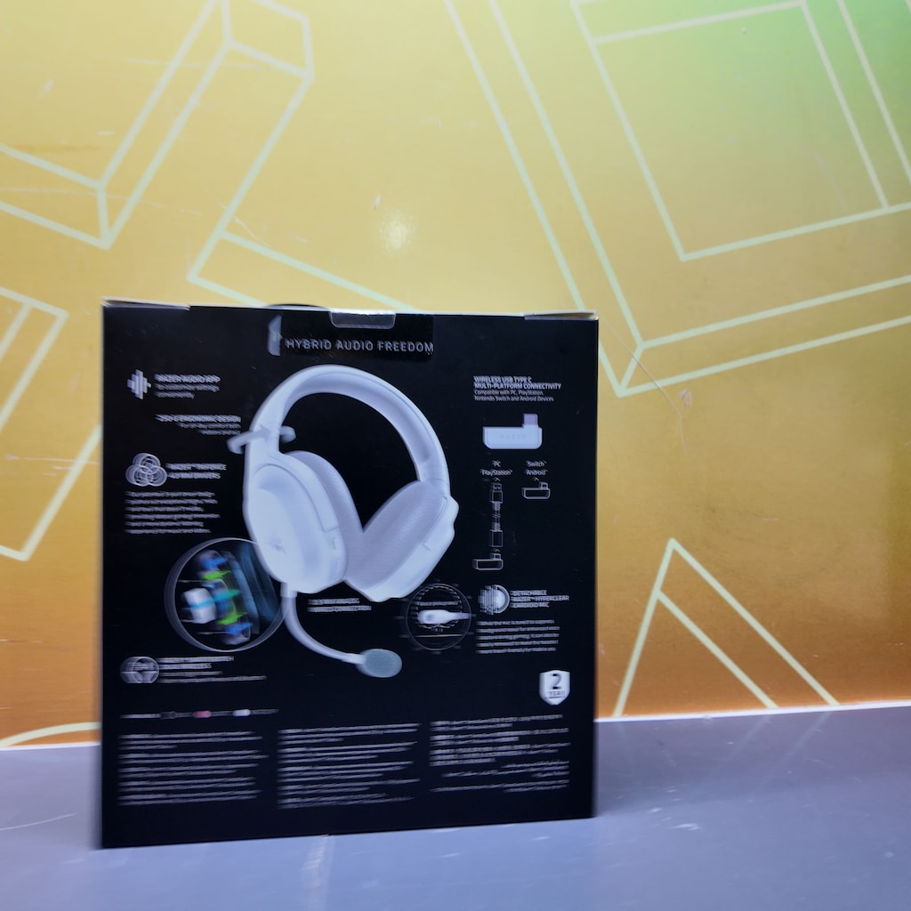 RAZER BARRACUDA X WHITE OYUNCU KULAKLIĞI SIFIR ÜRÜN KAPALI KUTU - 4