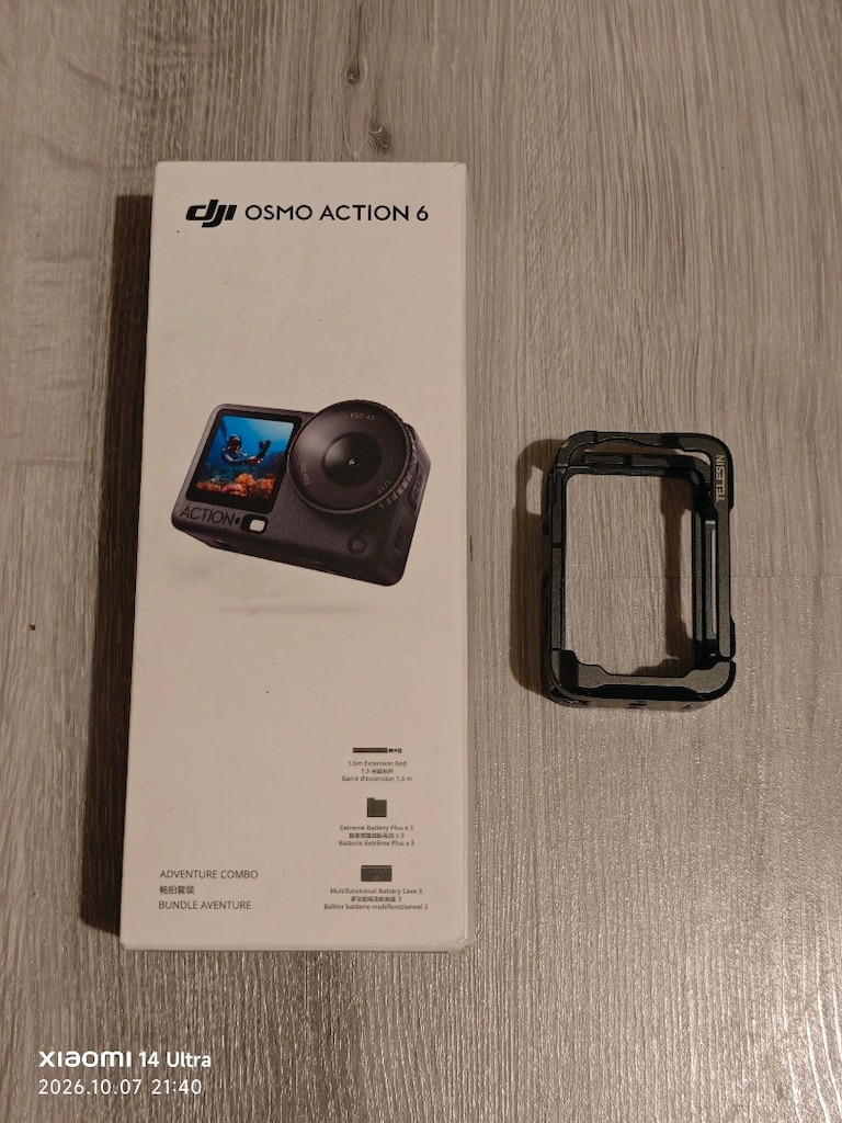 DJI Osmo Action 6 Adventure Combo Aksiyon Kamerası - 14
