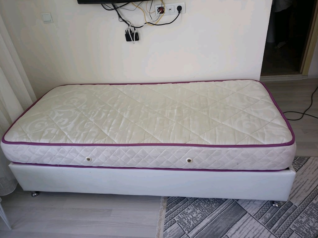 tek kişilik baza yatak - 2