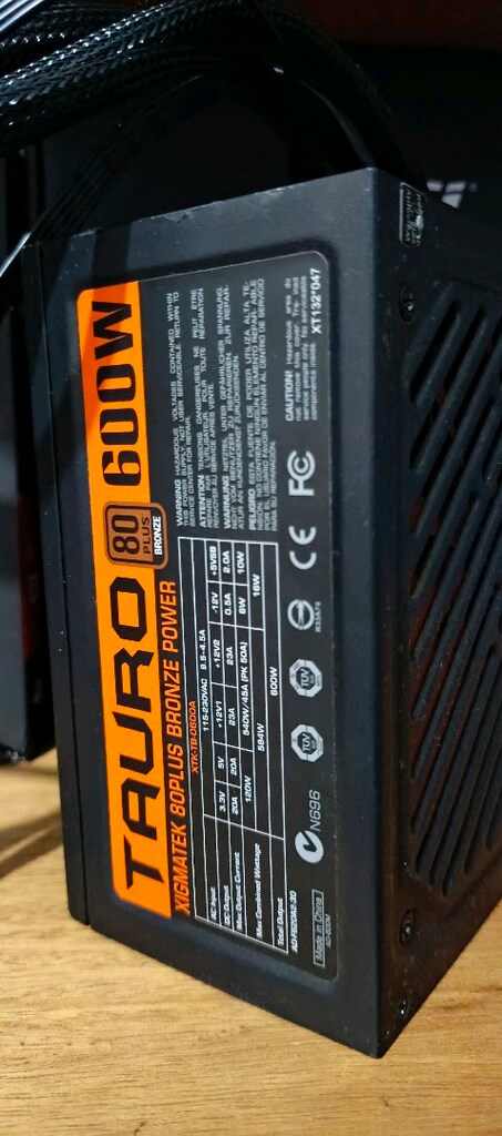 xigmatek tauro 600w 80 plus bronze bilgisayar güç kaynağı&power supply - 4