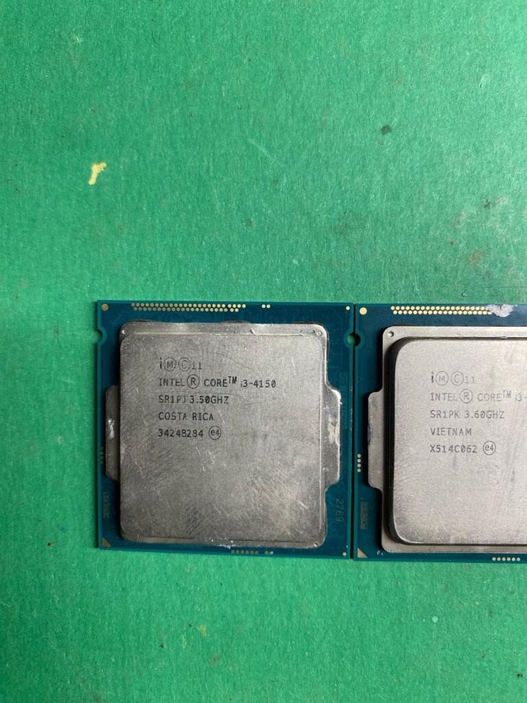2 Adet Intel Core i3 4. Nesil İşlemci (i3-4150 + i3-4160) - 2
