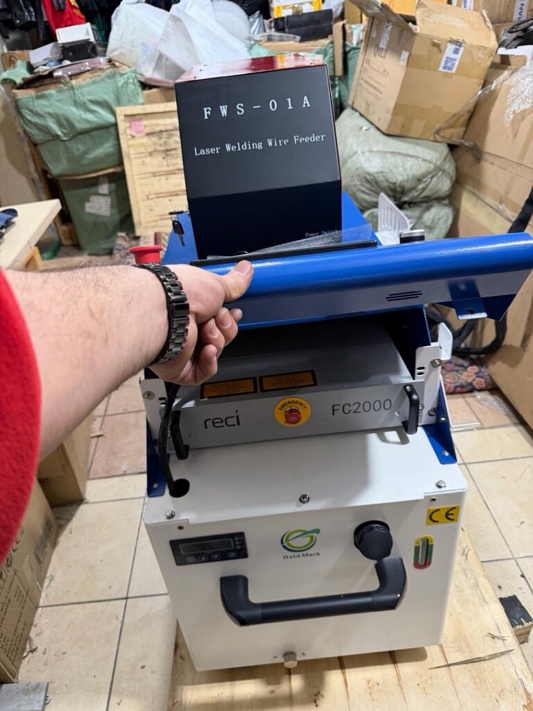 Gold Mark 2000w Fiber Lazer Kaynak, Kesme ve Temizleme(TSH2000) - 20