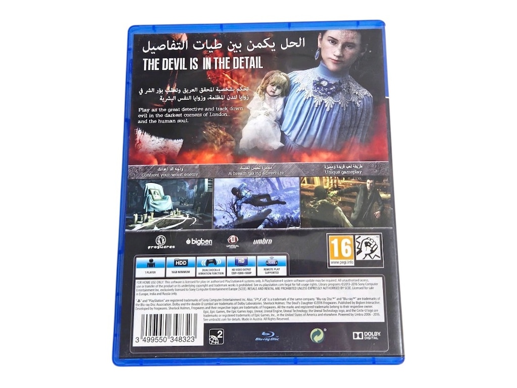 SHERLOCK HOLMES THE DEVIL'S DAUGHTER PS4/PS5 OYUN - 2