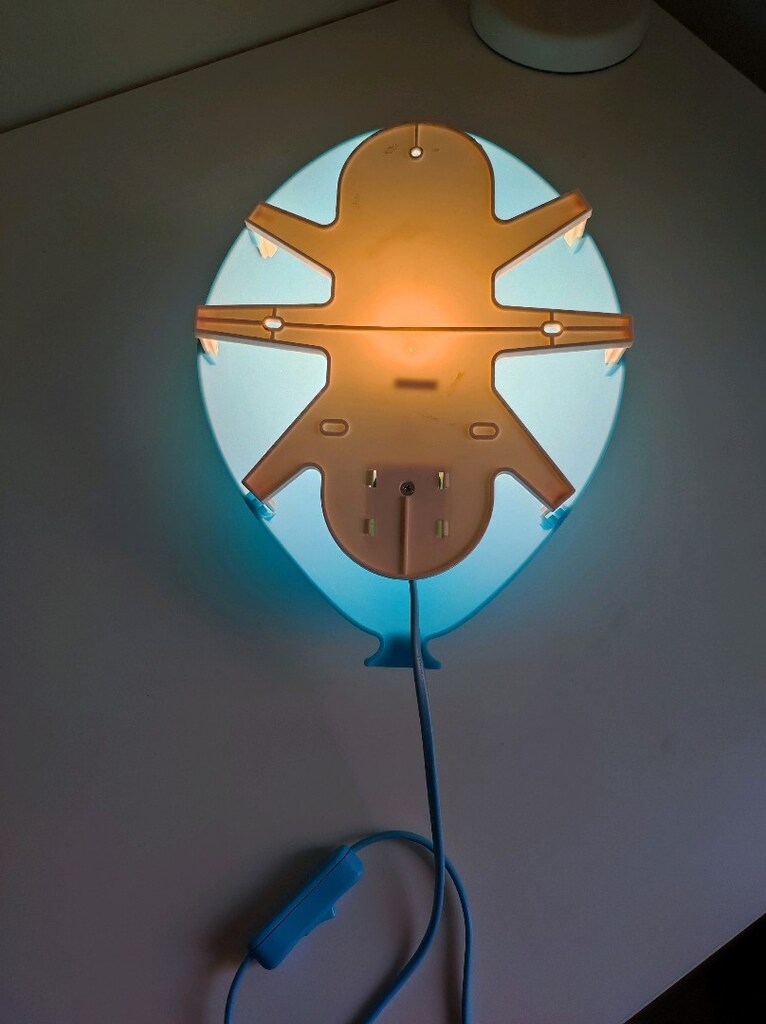 ikea çocuk odası balon lamba - 3