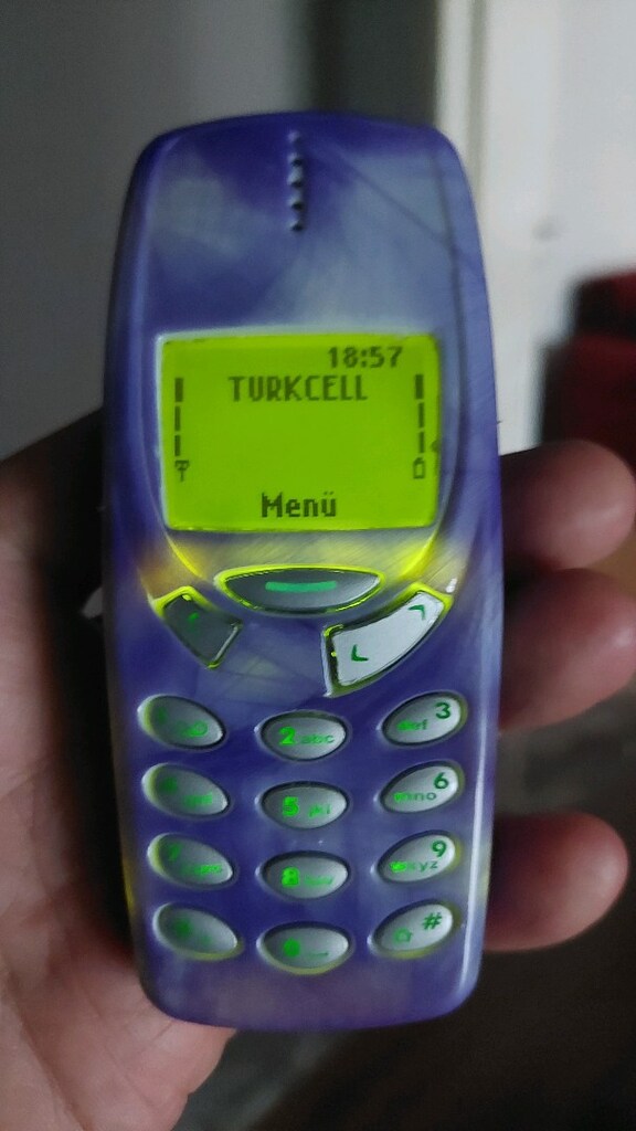 NOKİA 3310 ÖZEL KAPAKLI TELEFON - 2