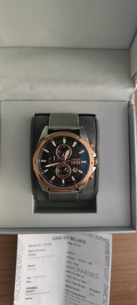cerruti 1881 saat - 7