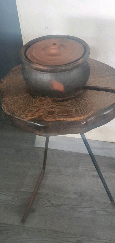 Doğal Kenar Ceviz Sehpa - 2