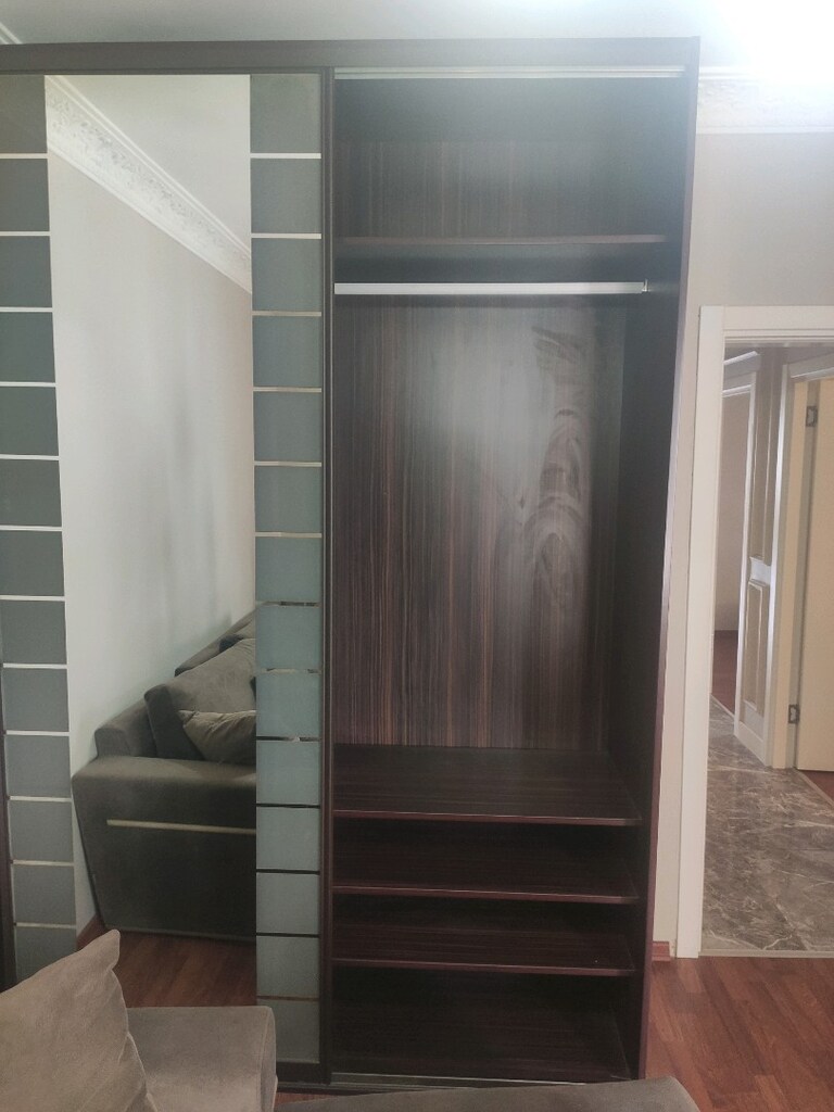 Sürgülü Gardırop 170x250 - Aynalı - Pantograf ve Ayakkabılıklı - 3