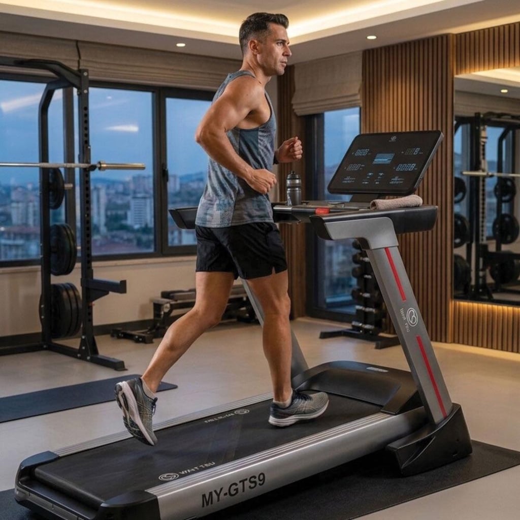 MY-GTS 9 KOŞU BANDI KATLANABİLEN MOTORLU ÇOK FONKSİYONLU ULTRA LÜX - 6