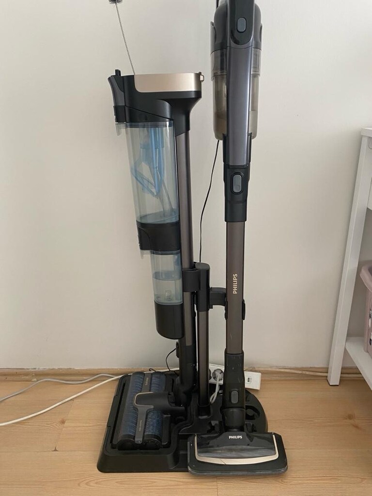 phılıps ıslak kuru Aqua trio 9000 dikey süpürge - 4