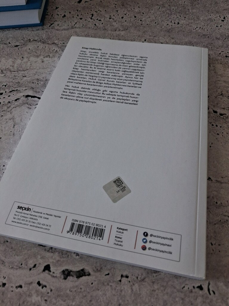 Sigorta Hukuku Uygulama Kitabı - 3