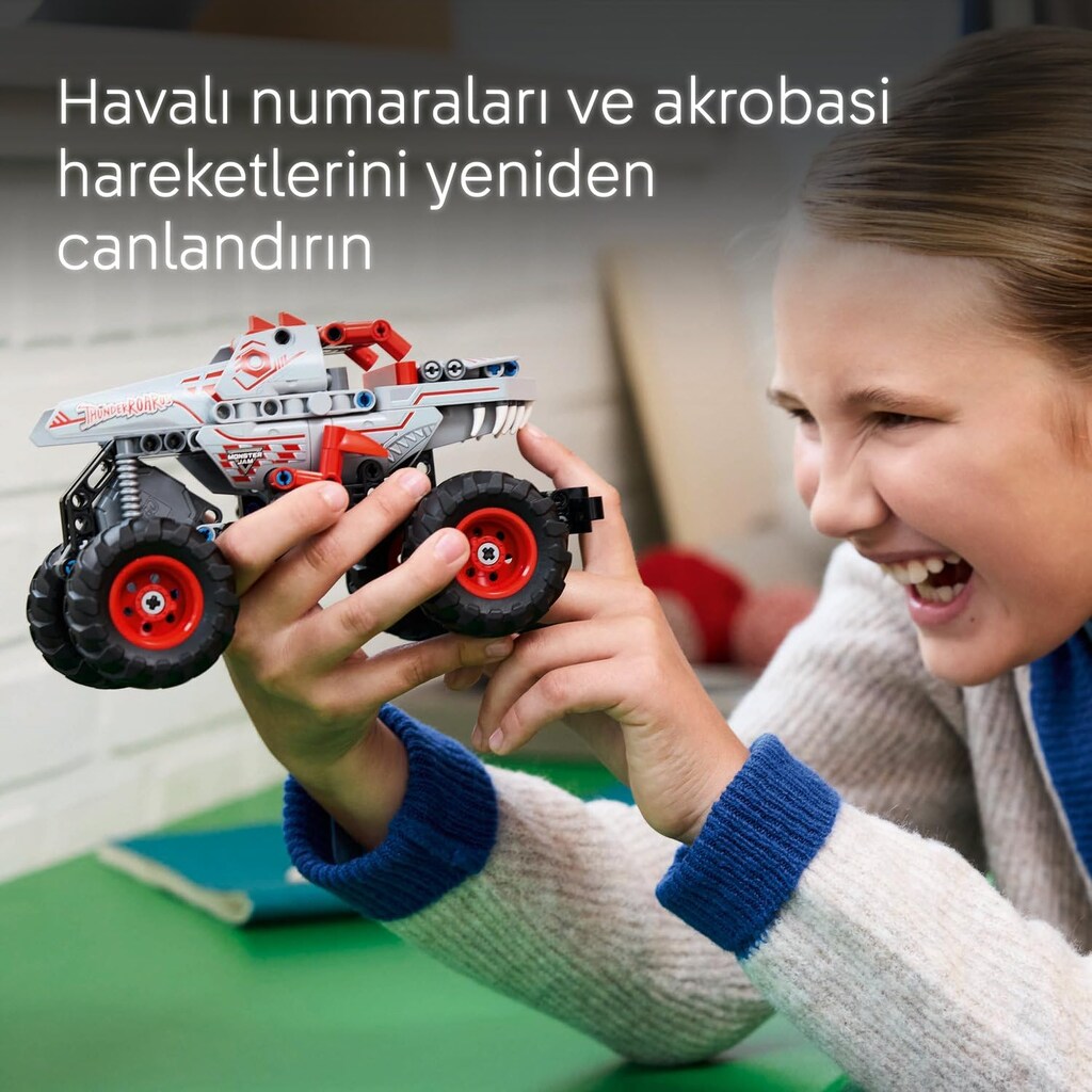 LEGO Technic Monster Jam ThunderROARu Çek-Bırak Oyuncak Kamyon 42200 - 7