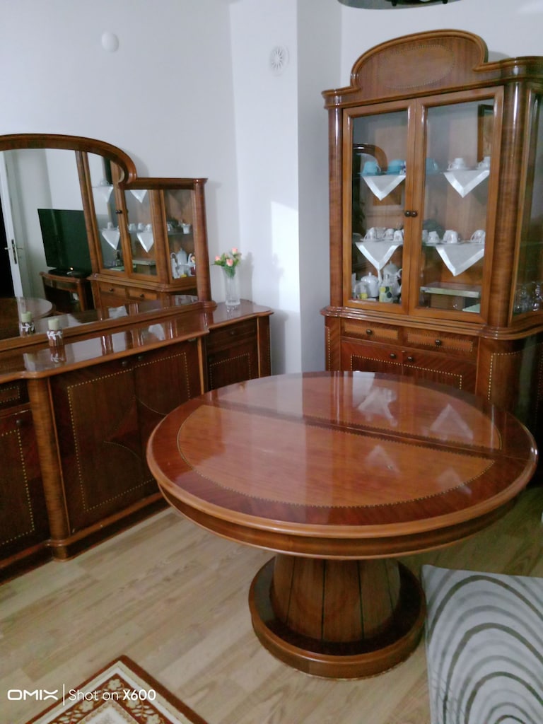 Ankara Mobilya Klasik Ahşap Yemek Odası Takımı - 3