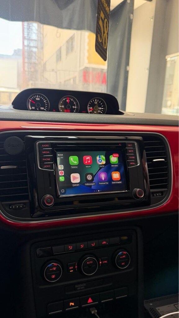 VW MİB 2 STD CARPLAY MULTİMEDYA MİB2 JETTA PASSAT GOLF CADDY POLO 6R - 7