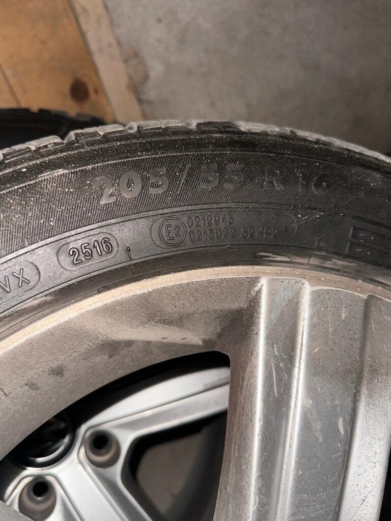 Wv Golf jant lastik takım 205/55/R16 - 2