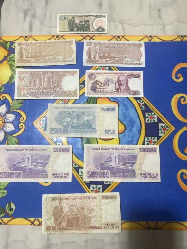 KOLEKSİYON ESKİ TÜRK LİRASI - 3