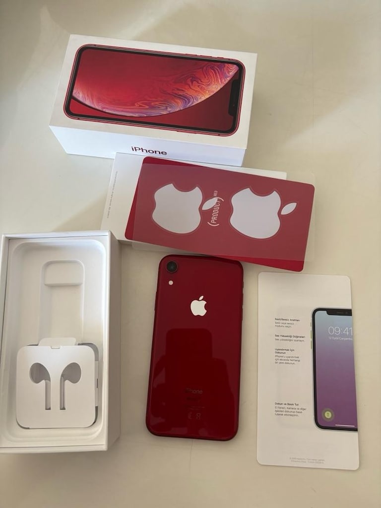 ACİL SATILIK İPHONE 64 GB XR RED - 8