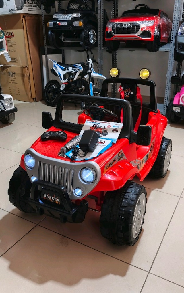 (AnkaCar ÇOCUK OTO GALERİ)3 İLERİ 12+12 PİLSAN RANGER AKÜLÜ ARABA - 8