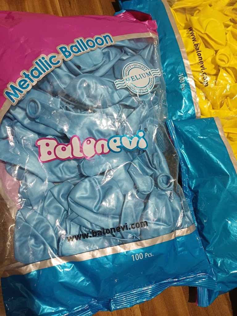 Balon evi Metalik balon Doğum günü özel gün her konsepte kullanilir - 5