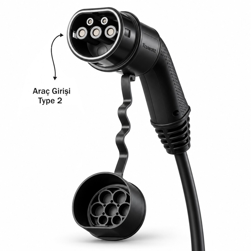 Truwatt V2L TOGG T10X Uyumlu 3 Çıkışlı Elektrikl Araç Adaptörü - 7 M - 3