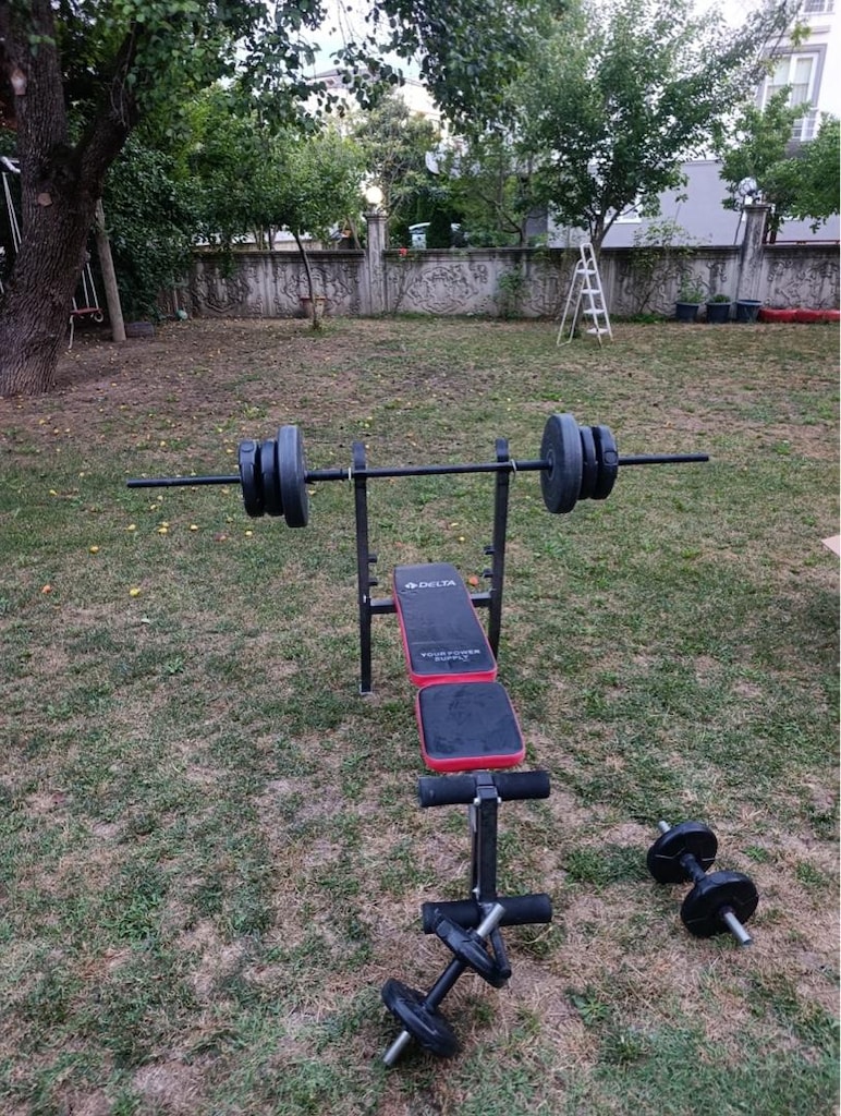 bench ve ağırlık dambıl set