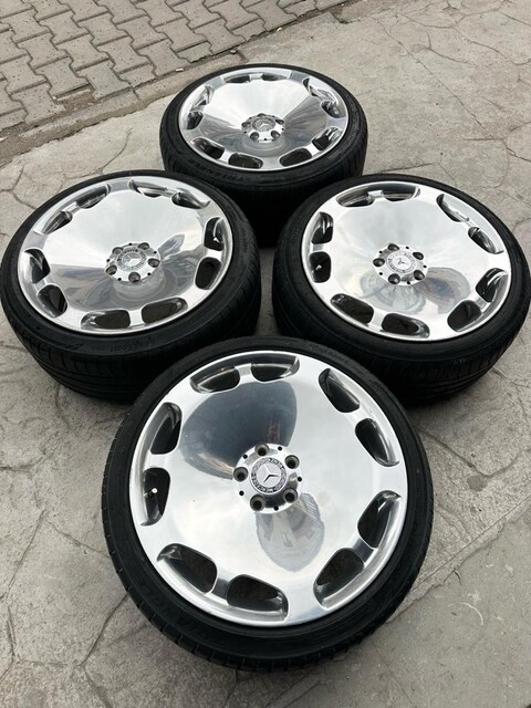 19 inç krom maybach jant lastik 5x112