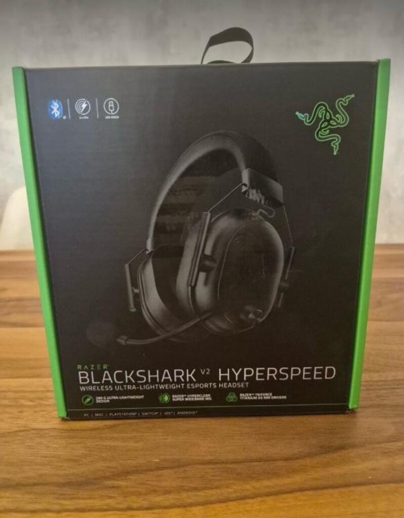 Razer BlackShark V2 HyperSpeed Kablolu/Kablosuz Oyuncu Kulaklığı - 5