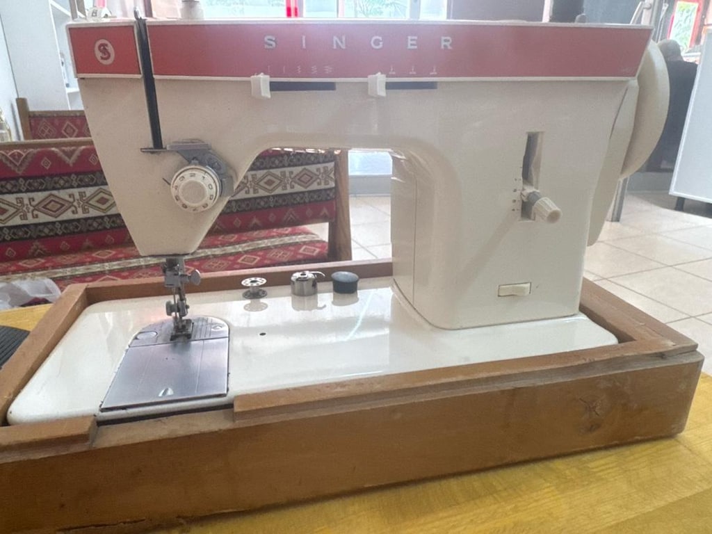 singer 367 dikiş makinası - 4